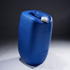 60 Liter Kanister UN-X mit Verschluss 71, 3 Griffe Farbe blau